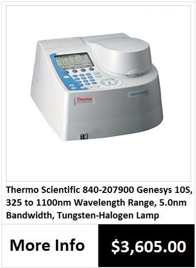 UV Visible Spectrophotometers